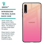 Pastel Pink Gradient Glass Case For Samsung Galaxy A70