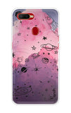 Space Doodles Art Oppo A5s Back Cover