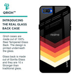 Abstract Arrow Pattern Glass Case For Realme C2