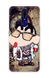 Nerdy Shinchan Oppo F11 Back Cover