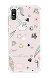 Unicorn Doodle Motorola P30 Back Cover