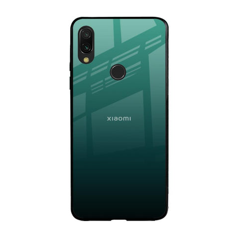 Palm Green Xiaomi Redmi Note 7S Glass Back Cover Online