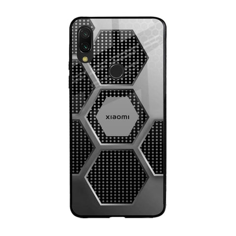 Hexagon Style Xiaomi Redmi Note 7S Glass Back Cover Online
