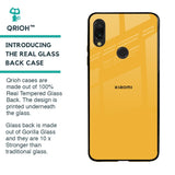 Fluorescent Yellow Glass case for Xiaomi Redmi Note 7S