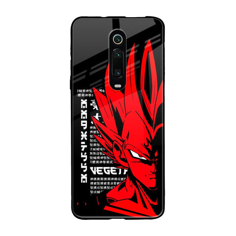Red Vegeta Xiaomi Redmi K20 Glass Back Cover Online