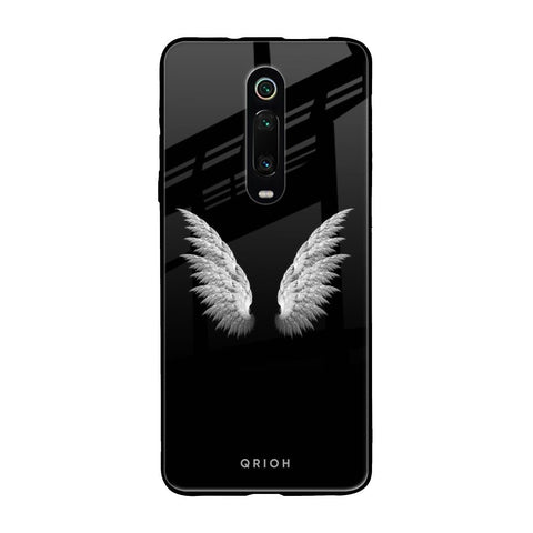 White Angel Wings Xiaomi Redmi K20 Glass Back Cover Online