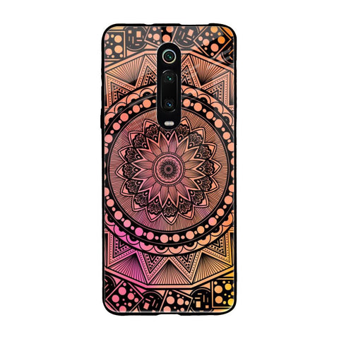 Floral Mandala Xiaomi Redmi K20 Glass Back Cover Online