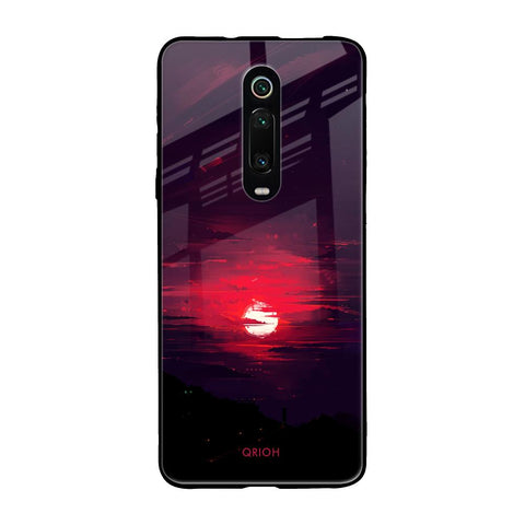 Morning Red Sky Xiaomi Redmi K20 Glass Cases & Covers Online