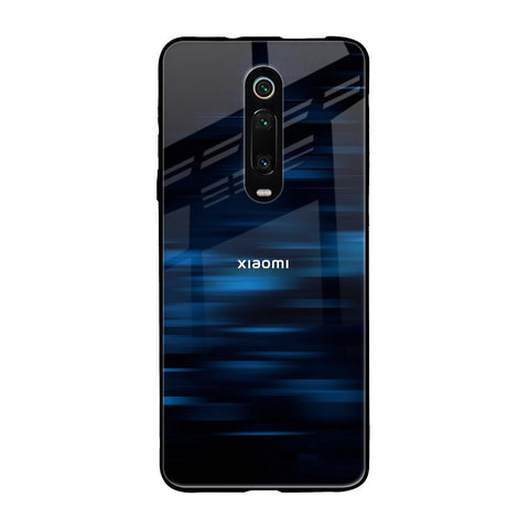 Blue Rough Abstract Xiaomi Redmi K20 Glass Back Cover Online