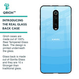 Wavy Blue Pattern Glass Case for Xiaomi Redmi K20