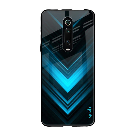 Vertical Blue Arrow Xiaomi Redmi K20 Pro Glass Back Cover Online