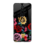 Floral Decorative Xiaomi Redmi K20 Pro Glass Back Cover Online