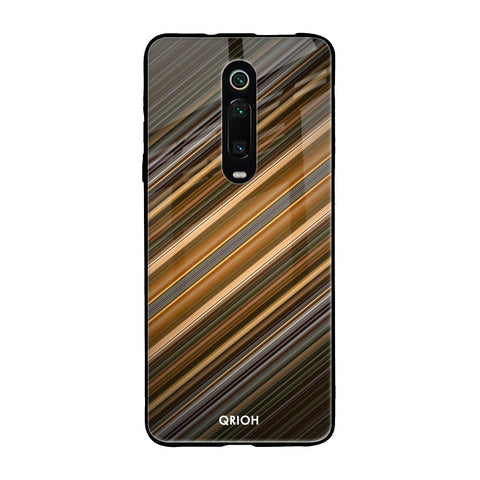 Diagonal Slash Pattern Xiaomi Redmi K20 Pro Glass Back Cover Online