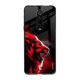 Red Angry Lion Xiaomi Redmi K20 Pro Glass Back Cover Online