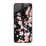 Black Cherry Blossom Xiaomi Redmi K20 Pro Glass Back Cover Online