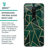 Abstract Green Glass Case For Xiaomi Redmi K20 Pro