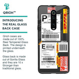 Cool Barcode Label Glass case For Xiaomi Redmi K20 Pro