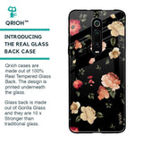 Black Spring Floral Glass Case for Xiaomi Redmi K20 Pro