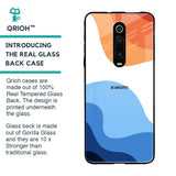 Wavy Color Pattern Glass Case for Xiaomi Redmi K20 Pro