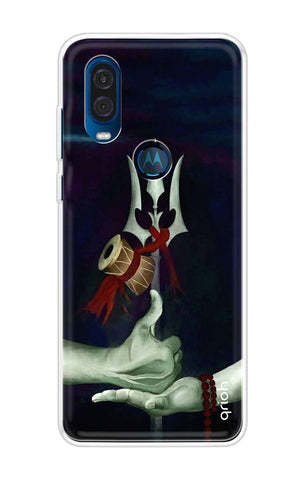 Shiva Mudra Motorola One Vision Back Cover