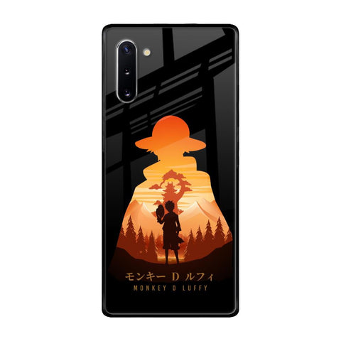 Luffy One Piece Samsung Galaxy Note 10 Glass Back Cover Online