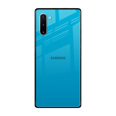 Blue Aqua Samsung Galaxy Note 10 Glass Back Cover Online