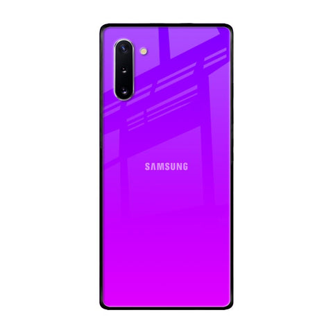 Purple Pink Samsung Galaxy Note 10 Glass Back Cover Online