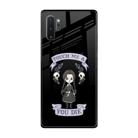 Touch Me & You Die Samsung Galaxy Note 10 Plus Glass Back Cover Online