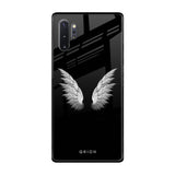 White Angel Wings Samsung Galaxy Note 10 Plus Glass Back Cover Online