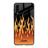 Fire Flame Samsung Galaxy A30s Glass Back Cover Online