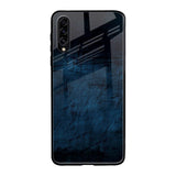 Dark Blue Grunge Samsung Galaxy A30s Glass Back Cover Online