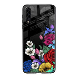 Rose Flower Bunch Art Samsung Galaxy A30s Glass Back Cover Online