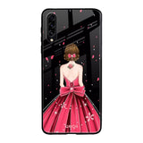 Fashion Princess Samsung Galaxy A30s Glass Back Cover Online