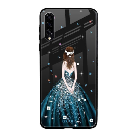 Queen Of Fashion Samsung Galaxy A30s Glass Back Cover Online