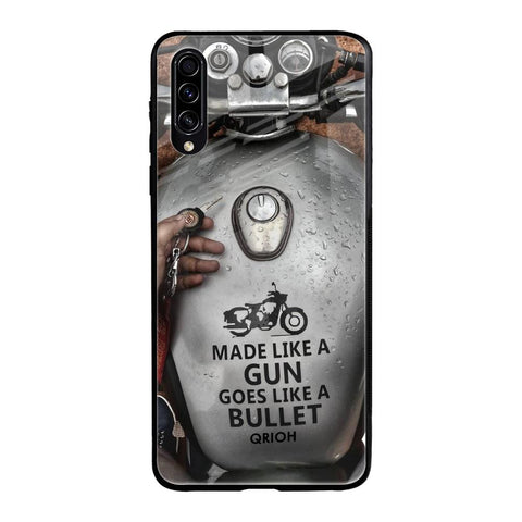 Royal Bike Samsung Galaxy A30s Glass Back Cover Online