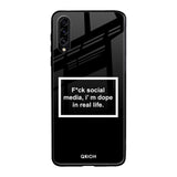 Dope In Life Samsung Galaxy A30s Glass Back Cover Online