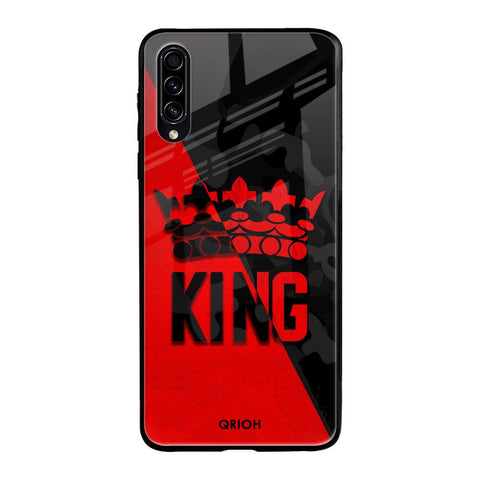 I Am A King Samsung Galaxy A30s Glass Back Cover Online