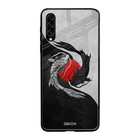 Japanese Art Samsung Galaxy A30s Glass Back Cover Online