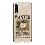 Luffy Wanted Samsung Galaxy A30s Glass Back Cover Online