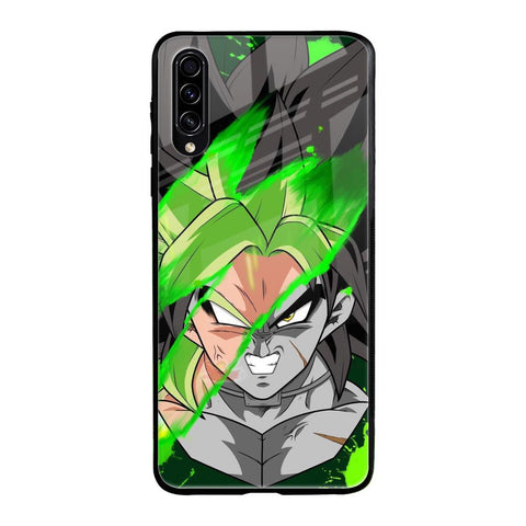 Anime Green Splash Samsung Galaxy A30s Glass Back Cover Online