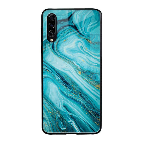 Ocean Marble Samsung Galaxy A30s Glass Back Cover Online