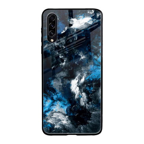 Cloudy Dust Samsung Galaxy A30s Glass Back Cover Online