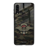 Army Warrior Samsung Galaxy A30s Glass Back Cover Online