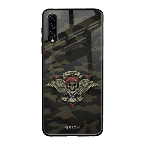 Army Warrior Samsung Galaxy A30s Glass Back Cover Online