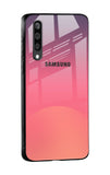 Sunset Orange Glass Case for Samsung Galaxy A30s