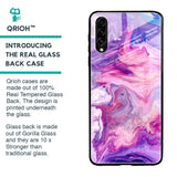 Cosmic Galaxy Glass Case for Samsung Galaxy A30s