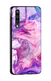 Cosmic Galaxy Glass Case for Samsung Galaxy A30s