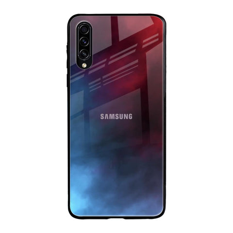 Smokey Watercolor Samsung Galaxy A30s Glass Back Cover Online