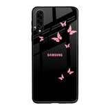 Fly Butterfly Samsung Galaxy A30s Glass Back Cover Online