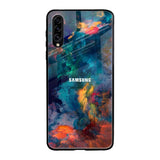 Colored Storm Samsung Galaxy A30s Glass Back Cover Online